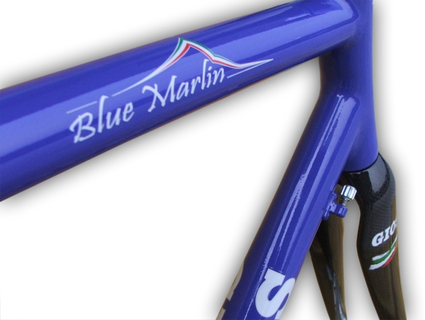 GIOS Blue Merlin frame op italiaanse Racefietsen.